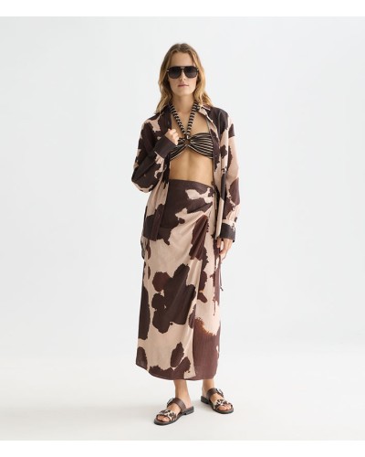 Maison Scotch Skirt Print