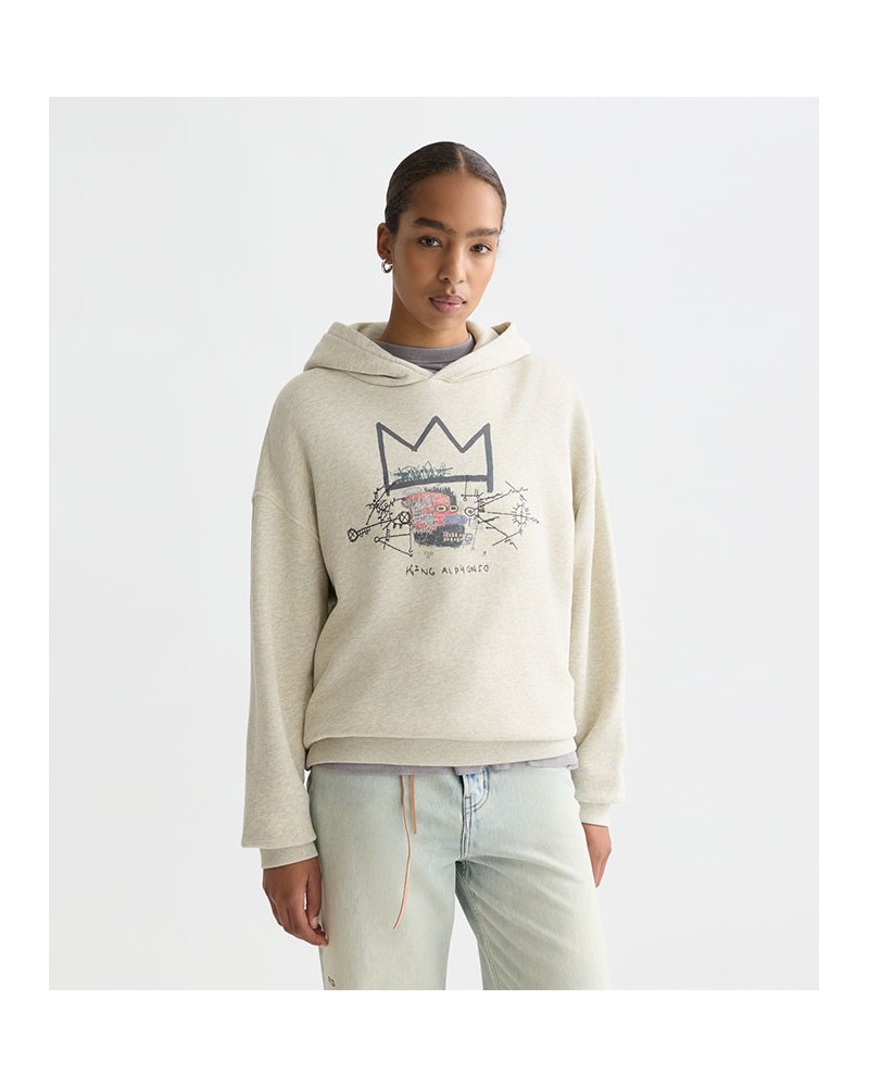 Maison Scotch Sweatshirt Basquiat Grey