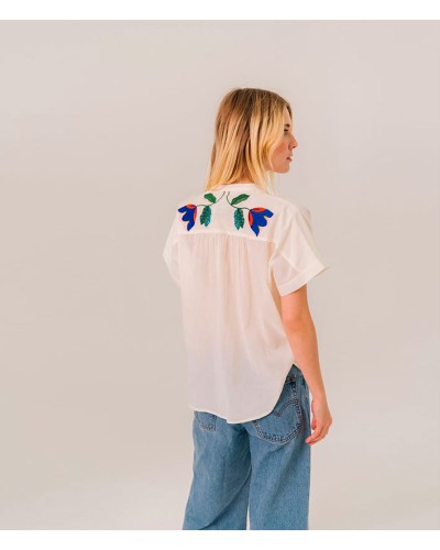 Sacrecoeur Maya Shirt Flowers