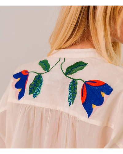 Sacrecoeur Maya Shirt Flowers