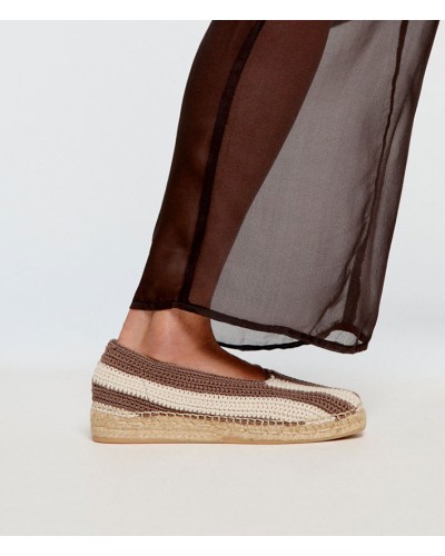 Naguisa Calella Brown Ecru