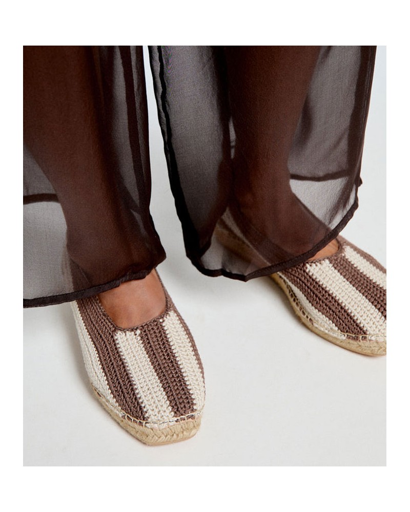 Naguisa Calella Brown Ecru