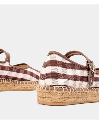 Naguisa Peonia Brown Check