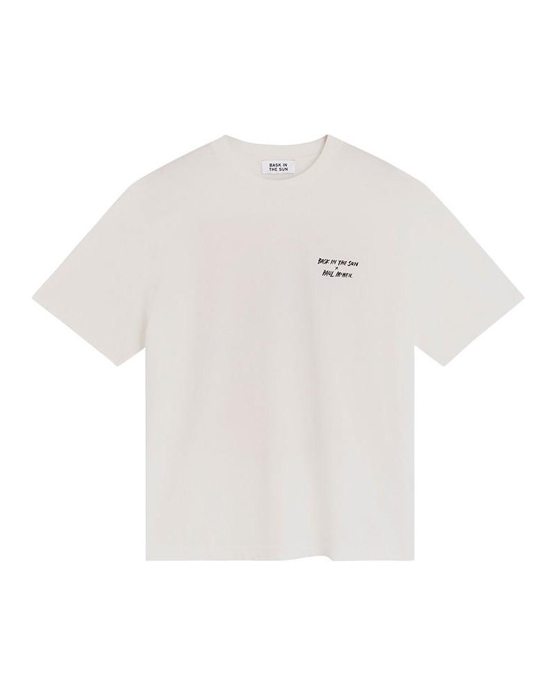 Bask In The Sun Holiday Tee White