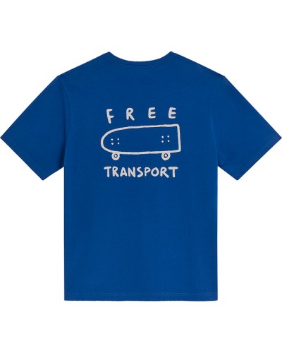 Bask In The Sun Free Tee Blue