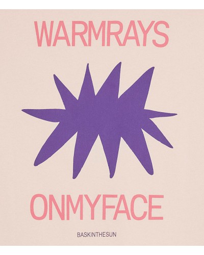 Bask In The Sun Warmrays Tee White