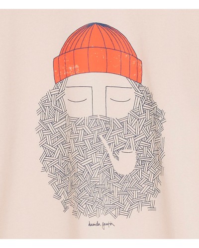 Bask In The Sun Smoking Tee White