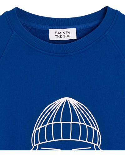 Bask In The Sun Sun Sweatshirt Blue