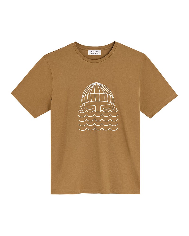 Bask In The Sun To The Sea Tee Olive