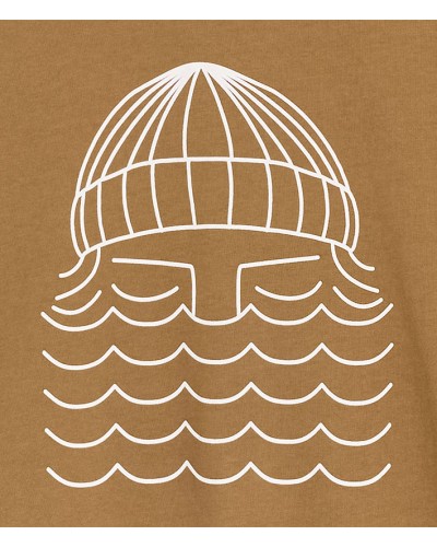 Bask In The Sun To The Sea Tee Olive