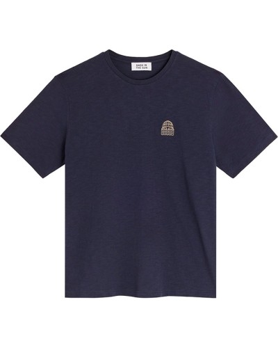 Bask In The Sun To The Sea Tee Navy