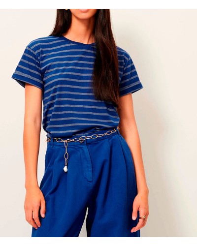 Sessun Flaherty Tee Navy