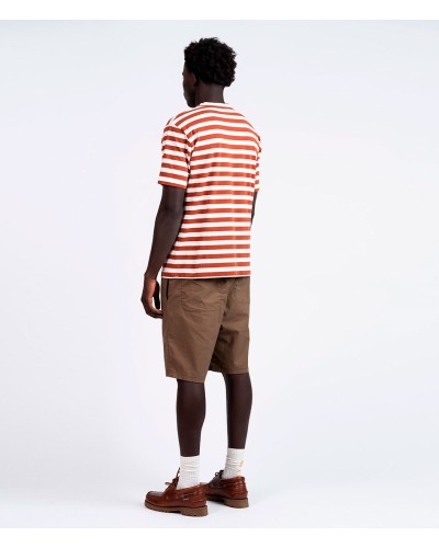 Loreak Hazpe Tee White Cinnamon