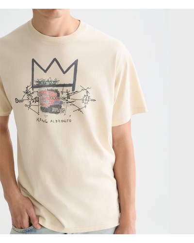 Scotch & Soda Basquiat Tee Ecru