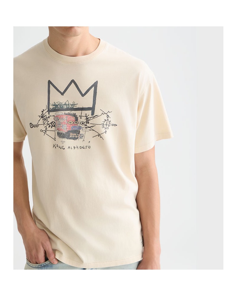 Scotch & Soda Basquiat Tee Ecru