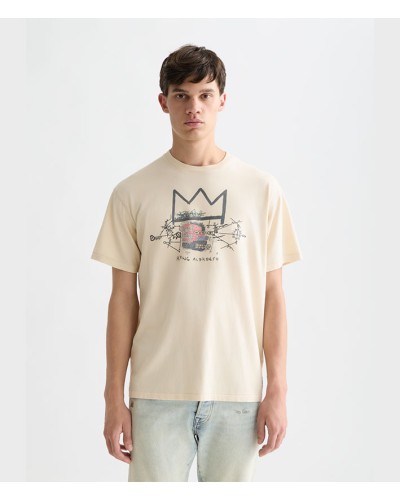 Scotch & Soda Basquiat Tee Ecru