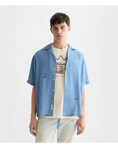 Scotch & Soda Basquiat Shirt Denim