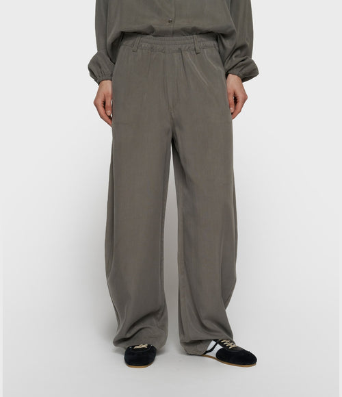 10 Days Banana Pants Lyocell Dark Fog