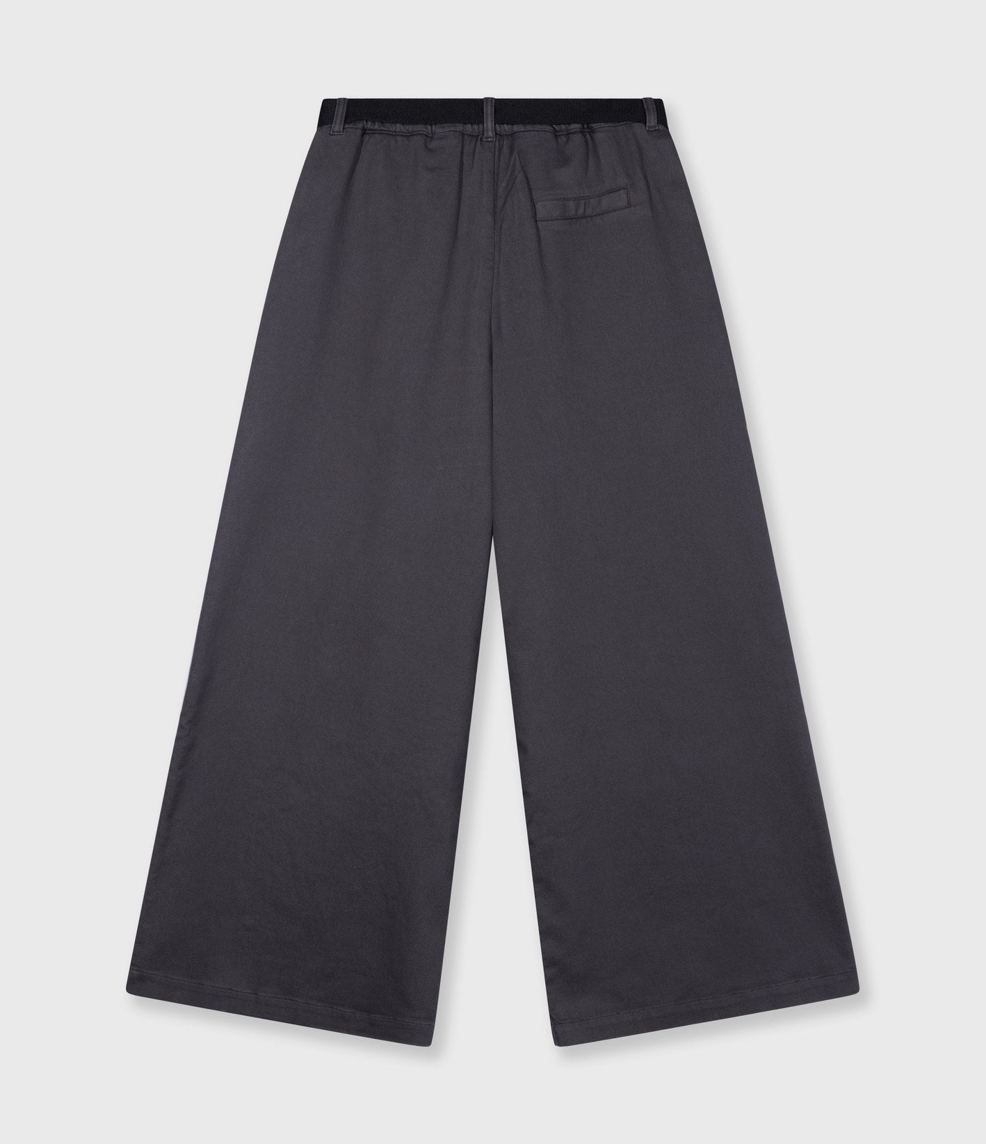 10 Days Wide Pants Jog Twill Steel Blue