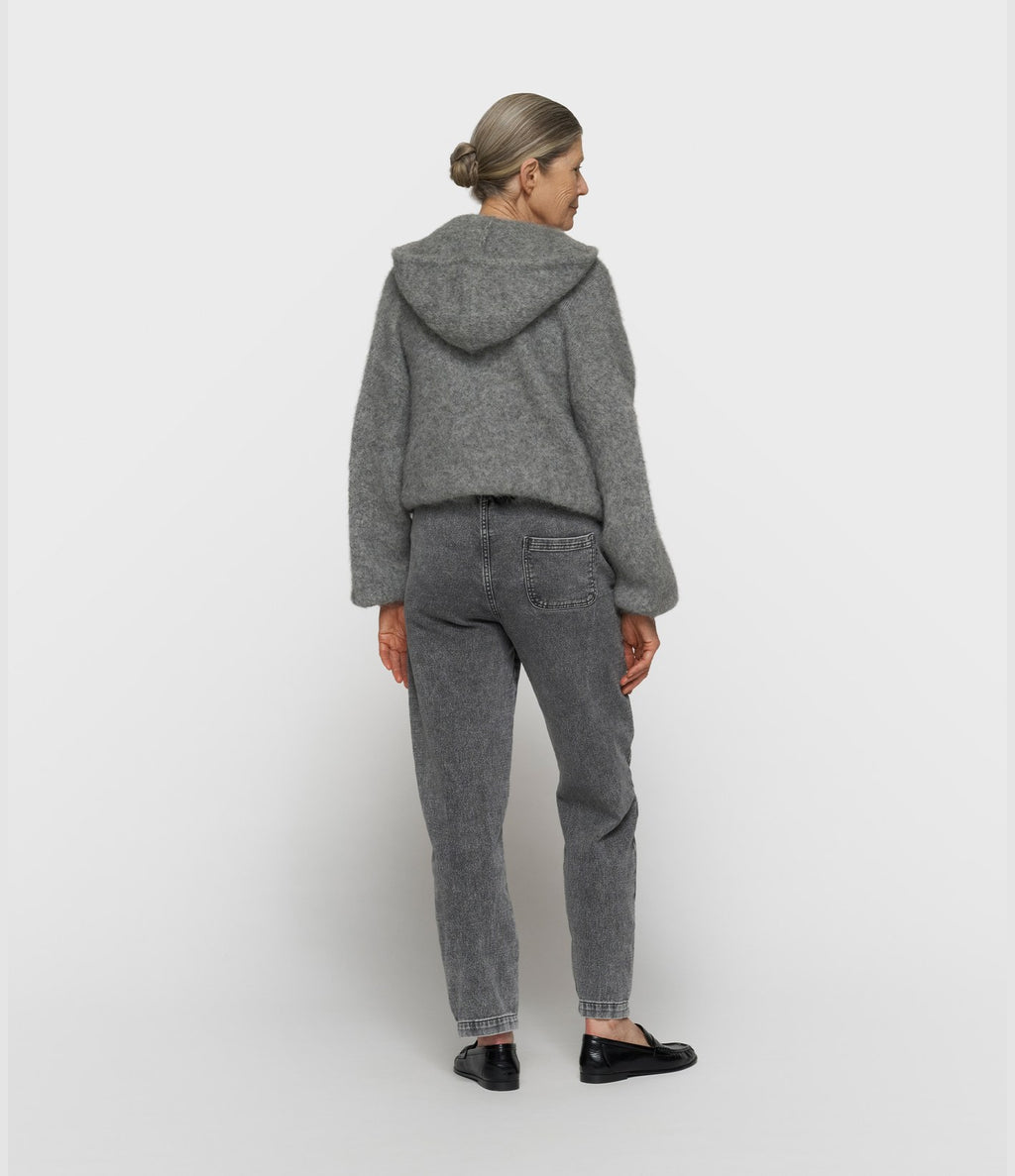 10days Easy Pants Jog Denim Gris Jaspeado