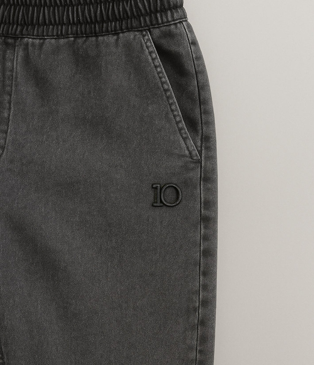 10days Easy Pants Jog Denim Gris Jaspeado