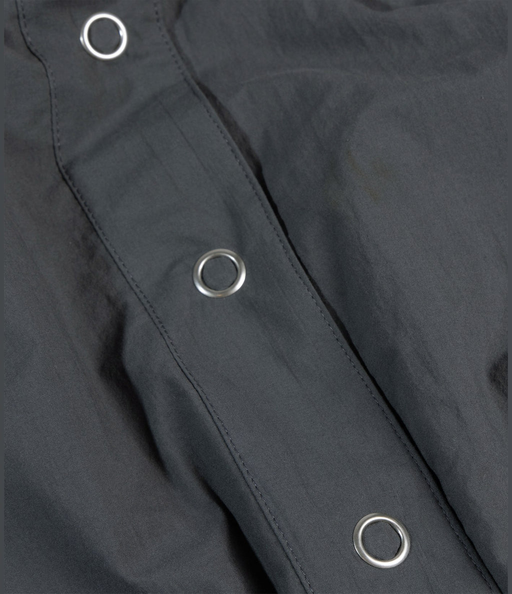 10days Wide Crinkle Jacket Steel Blue