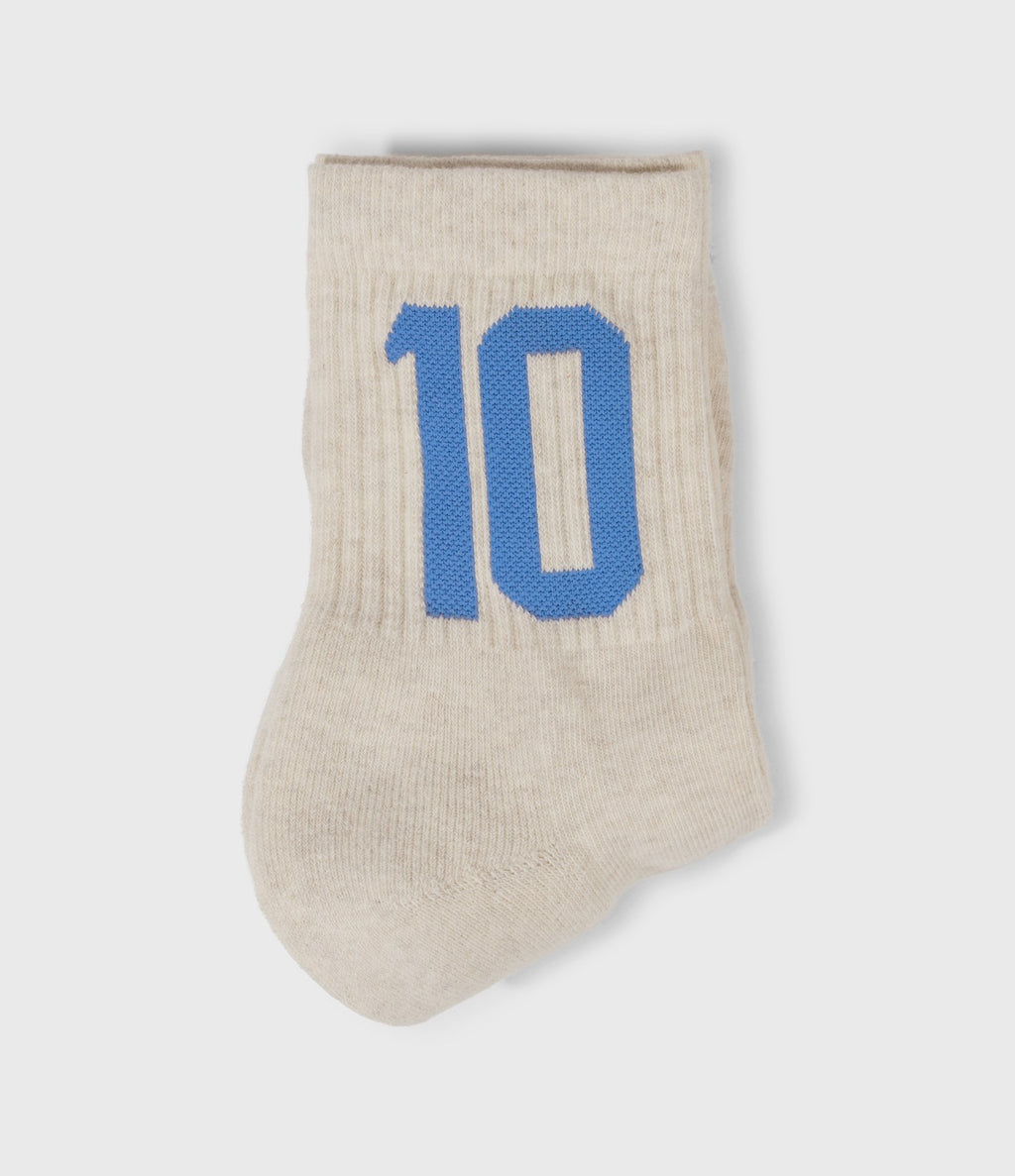 10days Socks Baseball 10 Soft White Melee