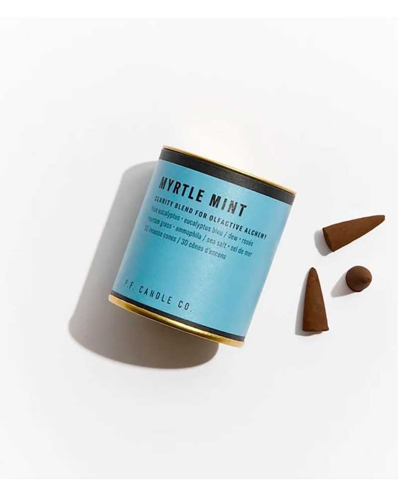 PF Candle NO. 4 Myrtle Mint Incense Cones