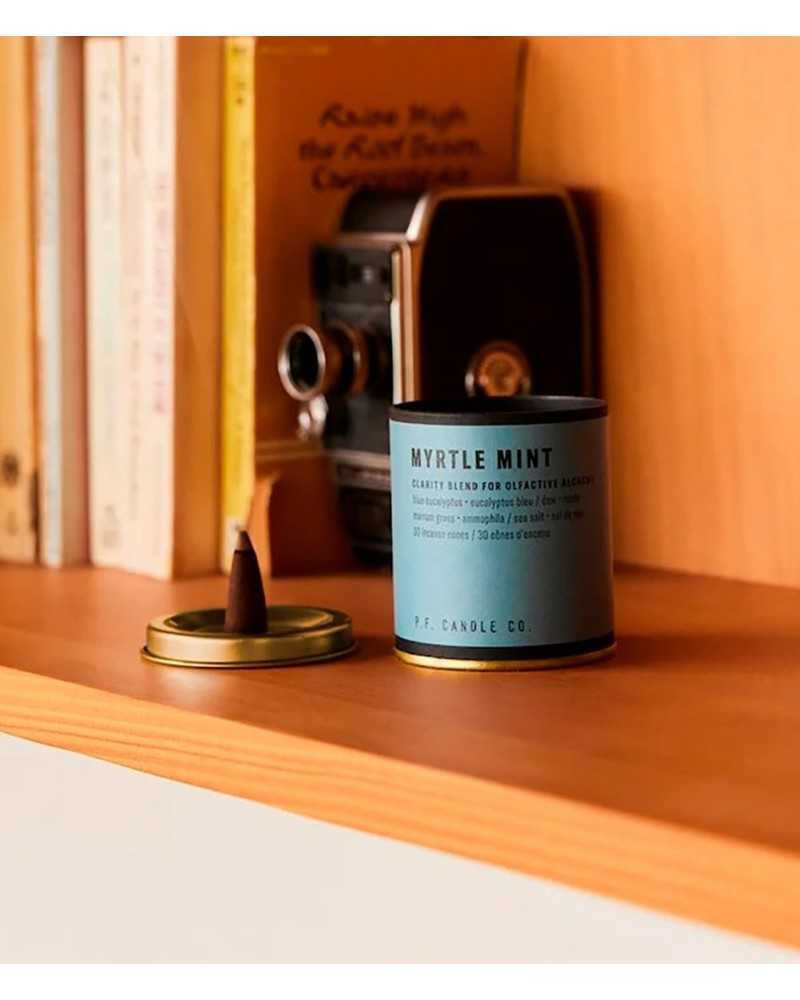 PF Candle NO. 4 Myrtle Mint Incense Cones