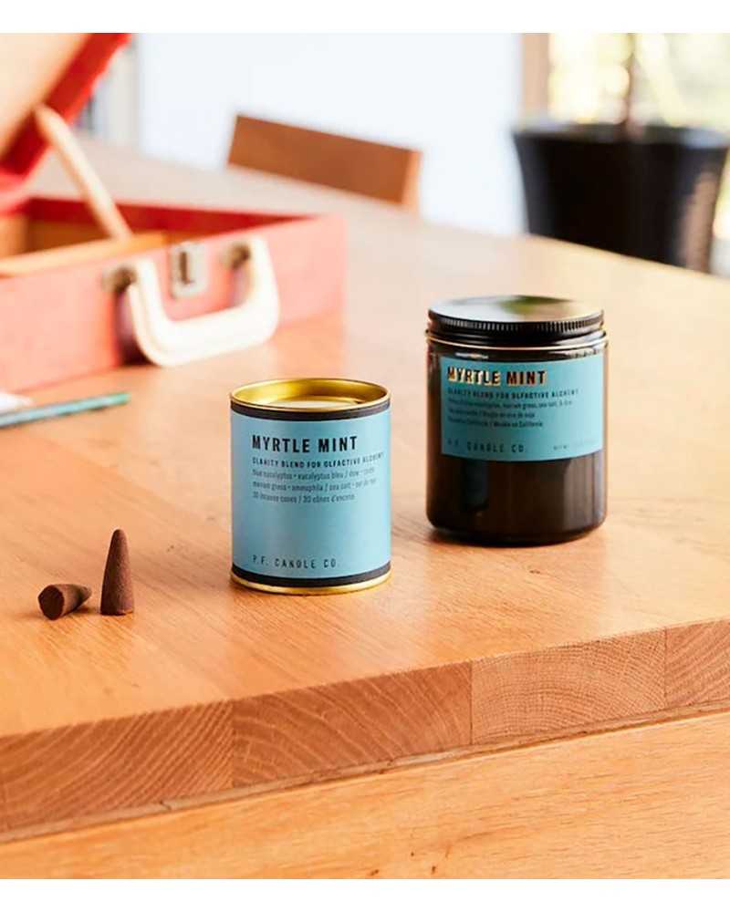 PF Candle NO. 4 Myrtle Mint Incense Cones