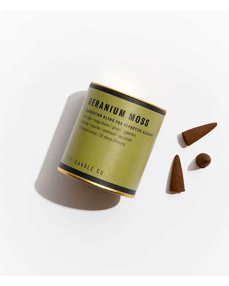 PF Candle NO. 3 Geranium Moss Incense Cones