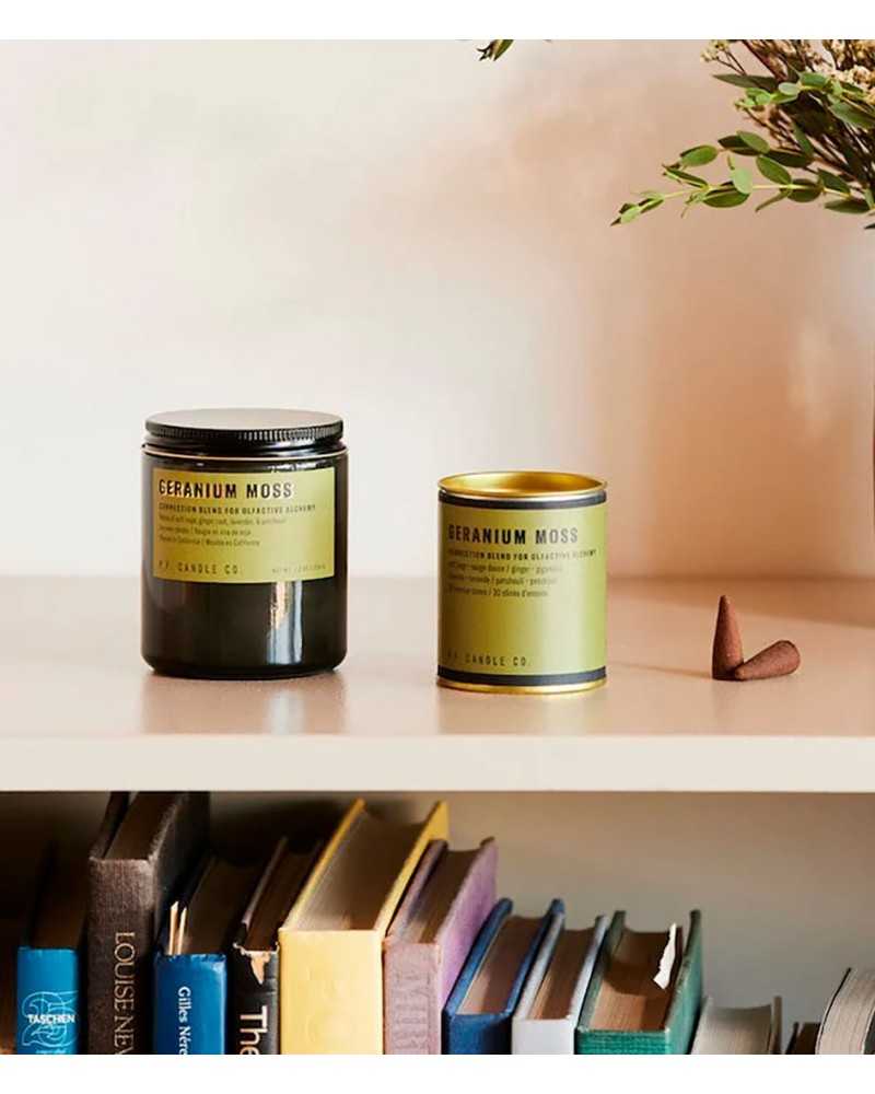 PF Candle NO. 3 Geranium Moss Incense Cones