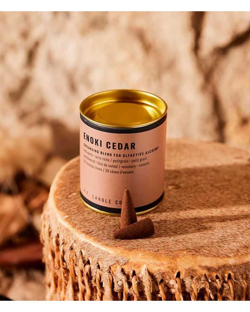 PF Candle NO. 2 Enoki Cedar Incense Cones