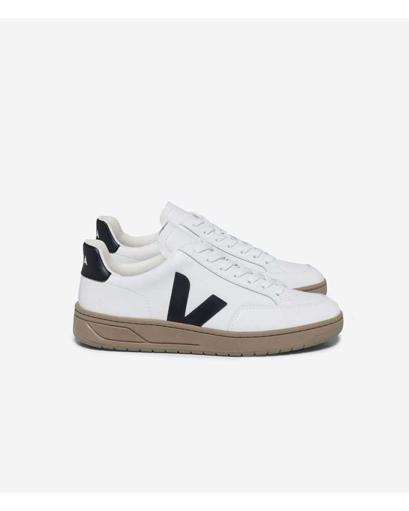 Veja V-12 Extra Blanc Noir Dune