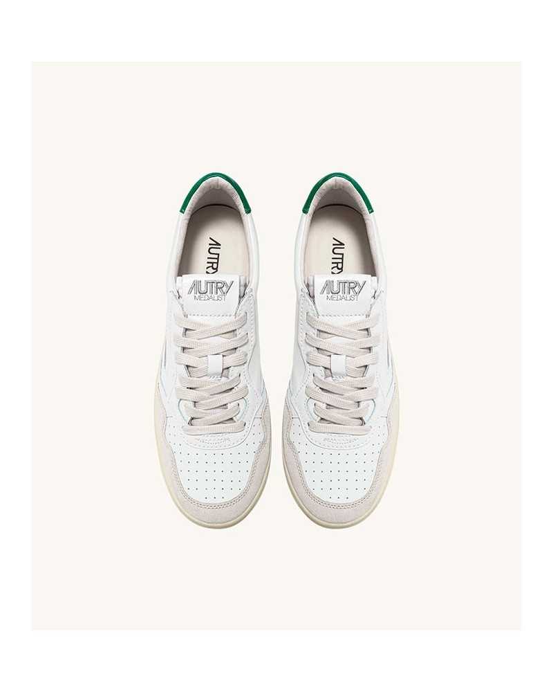 Autry Medalist Woman Suede Green