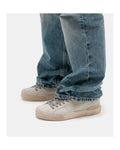 D.A.T.E. Hill Low Suede Cream