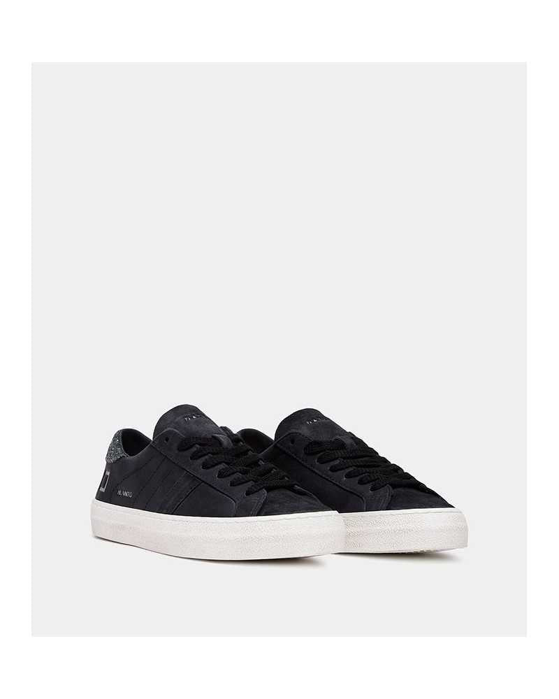 D.A.T.E. Hill Low Vintage Calf Black