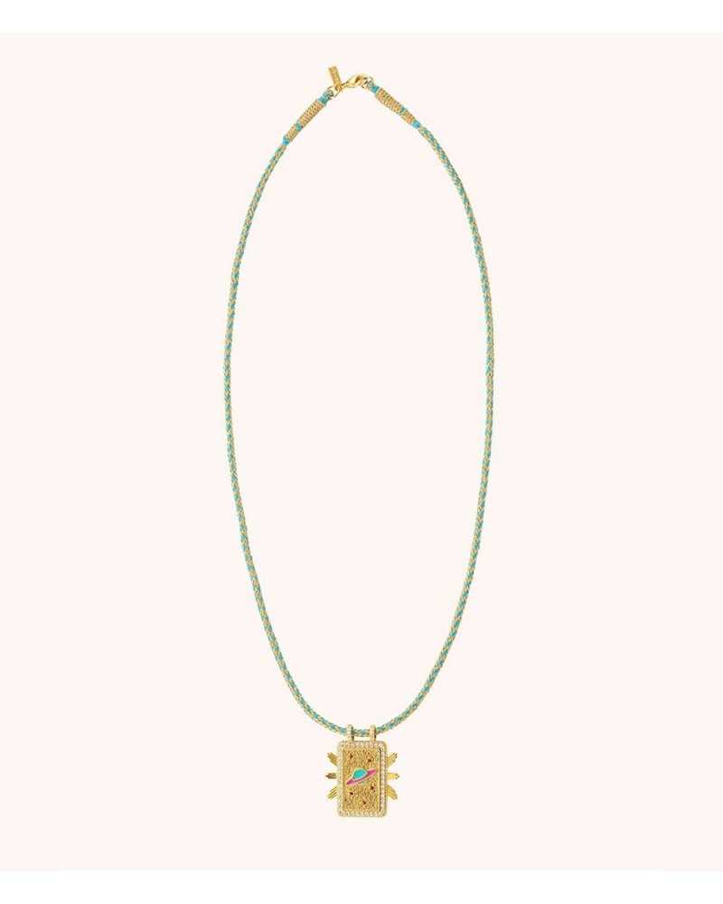 Mya Bay Saturn Boheme Necklace Or