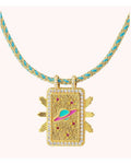 Mya Bay Saturn Boheme Necklace Or