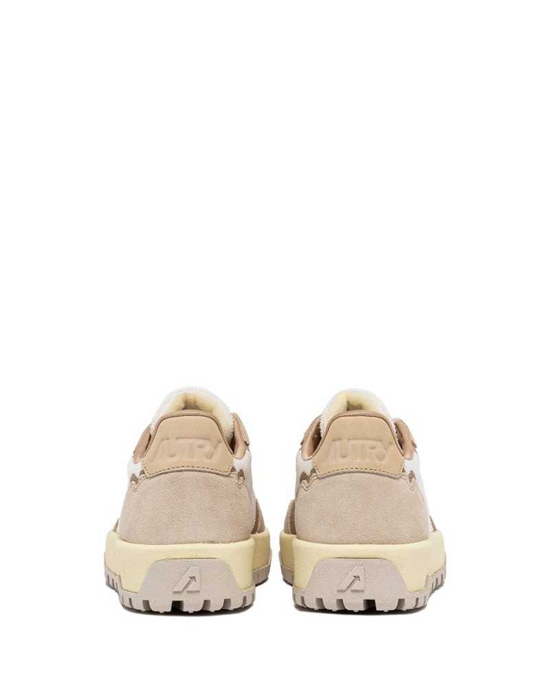 Autry Wildpace Low Woman White Brown