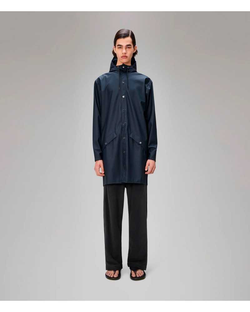 Veste Longue Rains Marine
