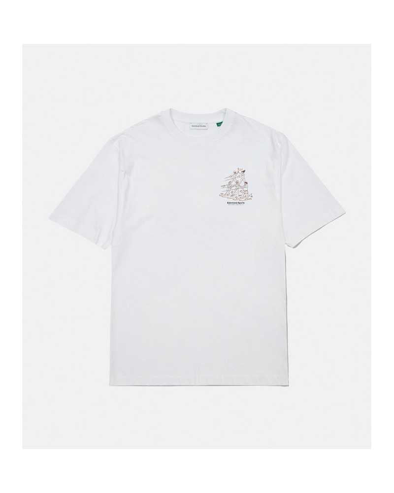 Edmmond Acrobatics Water Tee White