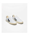 Veja Campo Canvas White Black