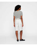 10 Days Petite Tee Stripes Ecru Black