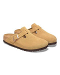 Birkenstock Boston Leve Latte Cream