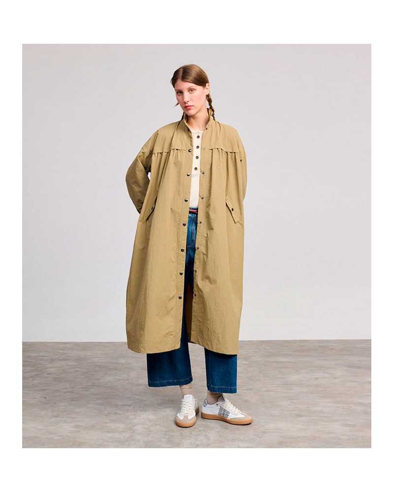 Beatriz Furest Baloo Trench Camel