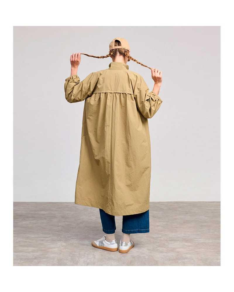 Beatriz Furest Baloo Trench Camel