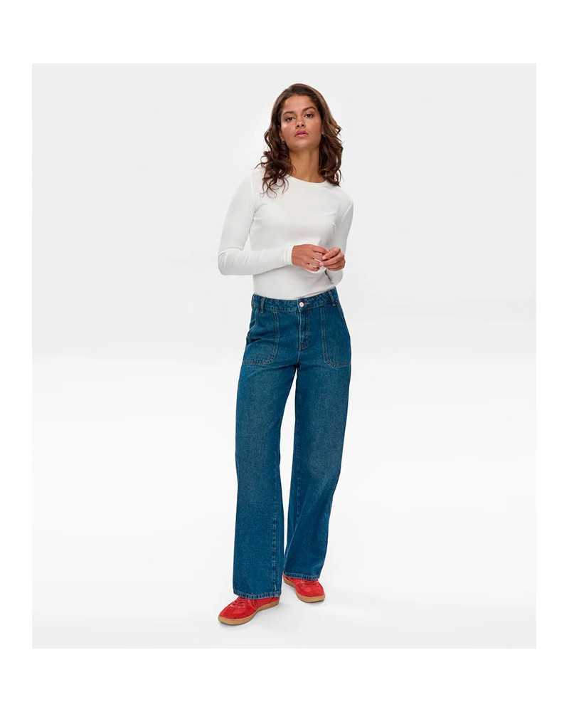 Numph Nucuba Gigi Jeans Blue