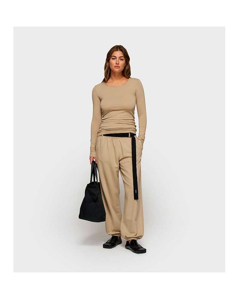 10 jours T-shirt modal extra long terre