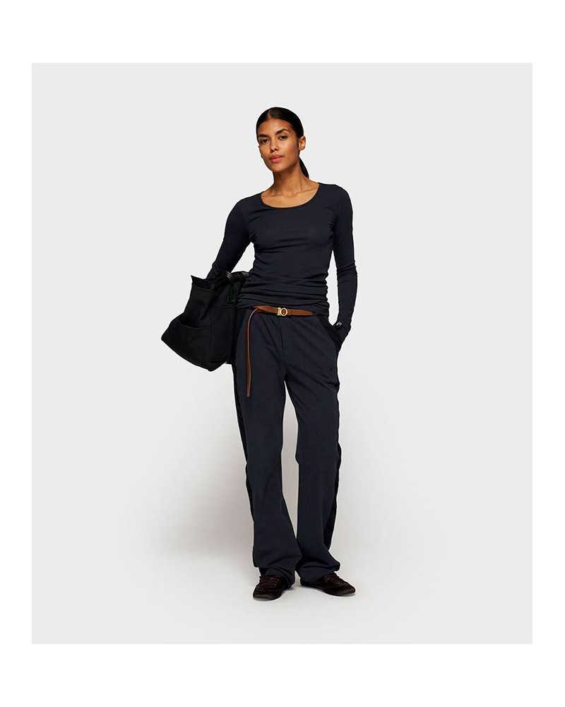 10 Days Modal Tee Extra Long Navy